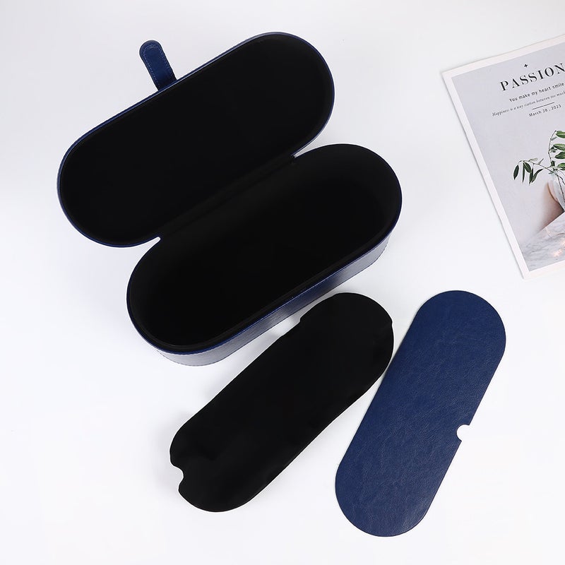 Dyson Hair Dryer Packaging Box Laifen Hair Dryer Pu Leather Empty Box Round Curling Iron Packaging Box Storage Box - Image 5